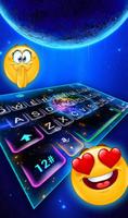 Live Starry Sky Keyboard Theme скриншот 1