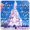 Snowing Christmas Keyboard Theme