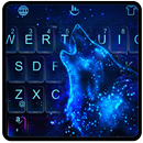 Live Sparkle Wolf Keyboard Theme APK