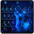 Live Sparkle Wolf Keyboard Theme icon