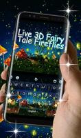 Live 3D Fairy Tale Fireflies Keyboard Theme screenshot 2