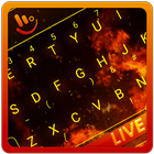 Live 3D Cool Flaming Fire Keyboard Theme আইকন