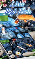 Live Nature Cute Koi Fish Keyboard Theme Affiche