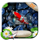 Live 3D Koi Fish Keyboard Theme icône