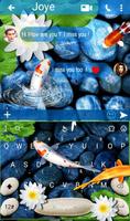 Live 3D Koi Fish Keyboard Theme capture d'écran 1