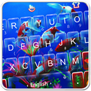 Live 3D Swimming Fish Keyboard Theme APK