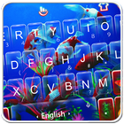 آیکون‌ Live 3D Swimming Fish Keyboard Theme