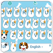 Lovely Cartoon Dog Keyboard Theme