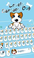 Lovely Cartoon Dog Poster
