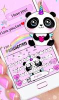 Lovely Cuteness Pink Panda Unicorn скриншот 1