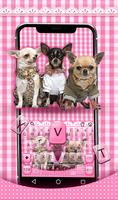 Cool Stylish Chihuahua Dog Keyboard Theme screenshot 1