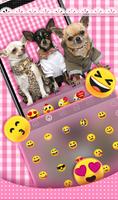 Cool Stylish Chihuahua Dog Keyboard Theme screenshot 2