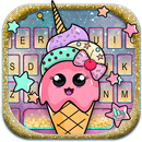 Galaxy Ice Cream Keyboard Theme APK