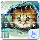 Lovely Kitty Keyboard Theme simgesi