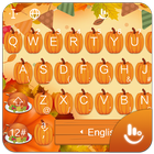 Lovely Thanksgiving Day Keyboard Theme icono