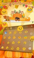 Lovely Thanksgiving Day Keyboard Theme capture d'écran 3