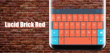 Lucid Brick Red Keyboard Theme