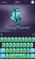 TouchPal Luxury Diamond Theme capture d'écran 1
