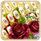 Luxury Rose Diamond Keyboard Theme 图标