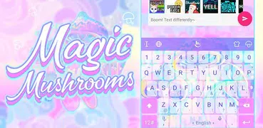 Magic Mushrooms Keyboard Theme