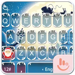 Snowy Christmas Keyboard Theme APK download