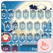 Snowy Christmas Keyboard Theme