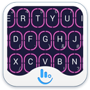 Miss Neon Keyboard Theme APK