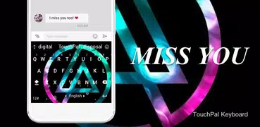 Miss You Keyboard Theme