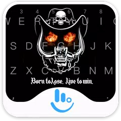 Motor Head Rock Keyboard Theme