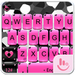 ”Pink Zebra Keyboard Theme