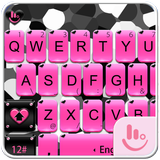 Pink Zebra Keyboard Theme アイコン