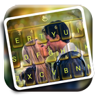Romantic Couple Love Photo Keyboard Theme icon