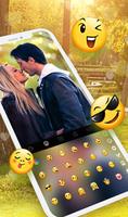 Romantic Couple Love Photo Keyboard Theme screenshot 3