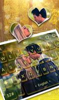 Romantic Couple Love Photo Keyboard Theme screenshot 2