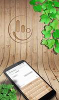 TouchPal Natural Wood Theme Affiche