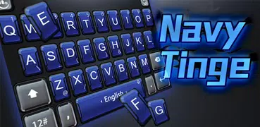 Navy Tinge Tema del Teclado