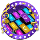 Neon Music Keyboard Theme APK