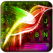 Neon Bird Keyboard Theme