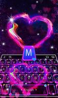Neon Galaxy Heart Ekran Görüntüsü 2