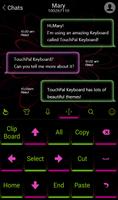 TouchPal Neon Glow Keyboard ảnh chụp màn hình 2