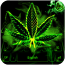 Neon Weed Keyboard Theme APK