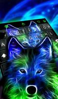 Neon Light Wolf captura de pantalla 1