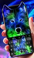 Neon Light Wolf captura de pantalla 2