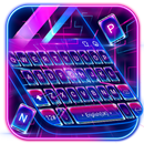 Neon Light Line Keyboard Theme APK