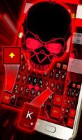 Neon Red Skull screenshot 1