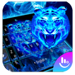 Neon Tiger KingTema del Teclado