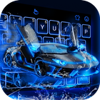 Neon Water Sports Car icon