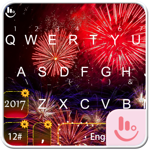 New Year Eve 2018 Keyboard