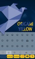 TouchPal Origami Yellow Theme screenshot 3