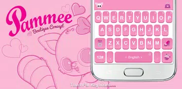 Pammee Pink Keyboard Theme